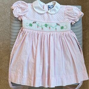 Carriage Boutique Pink Smocked Dress
